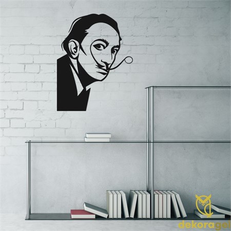 Salvador Dalí Metal Duvar Dekoru